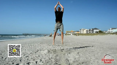 沙滩篮球训练1!腿部力量、脚步移动训练 - AcF