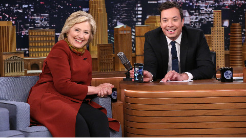 【肥伦今夜秀】希拉里·克林顿的模拟面试 @