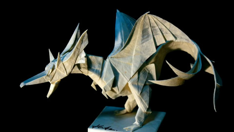 how to fold origami fiery dragon ver.2 ֽڶ