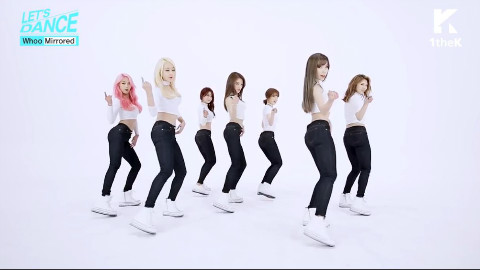 RAINBOW() Whoo Choreography( ) - AcFun弹幕