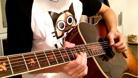 【祝愿】Butter-fly\/和田光司【吉他弹奏】 - AcF