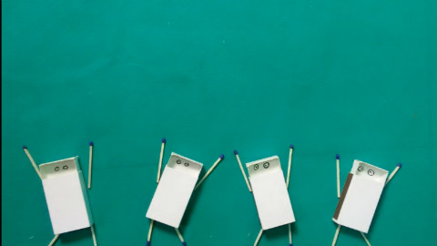 [定格动画](创)光(意)棍火柴(ノ`Д)ノ - AcFun弹