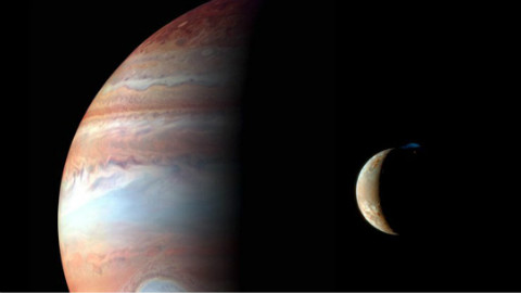 超清!NASA发布木星4K超清视频「NASA印象