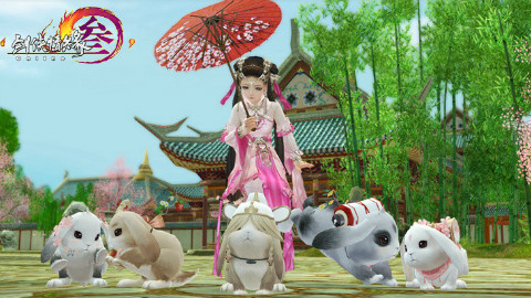 \/咪糖实况】【剑网3壮志凌云】七秀门派跟宠攻