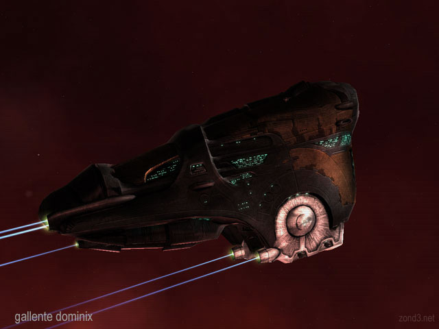 【组图】eve里的舰船鉴赏 ii ---盖伦特舰船鉴赏